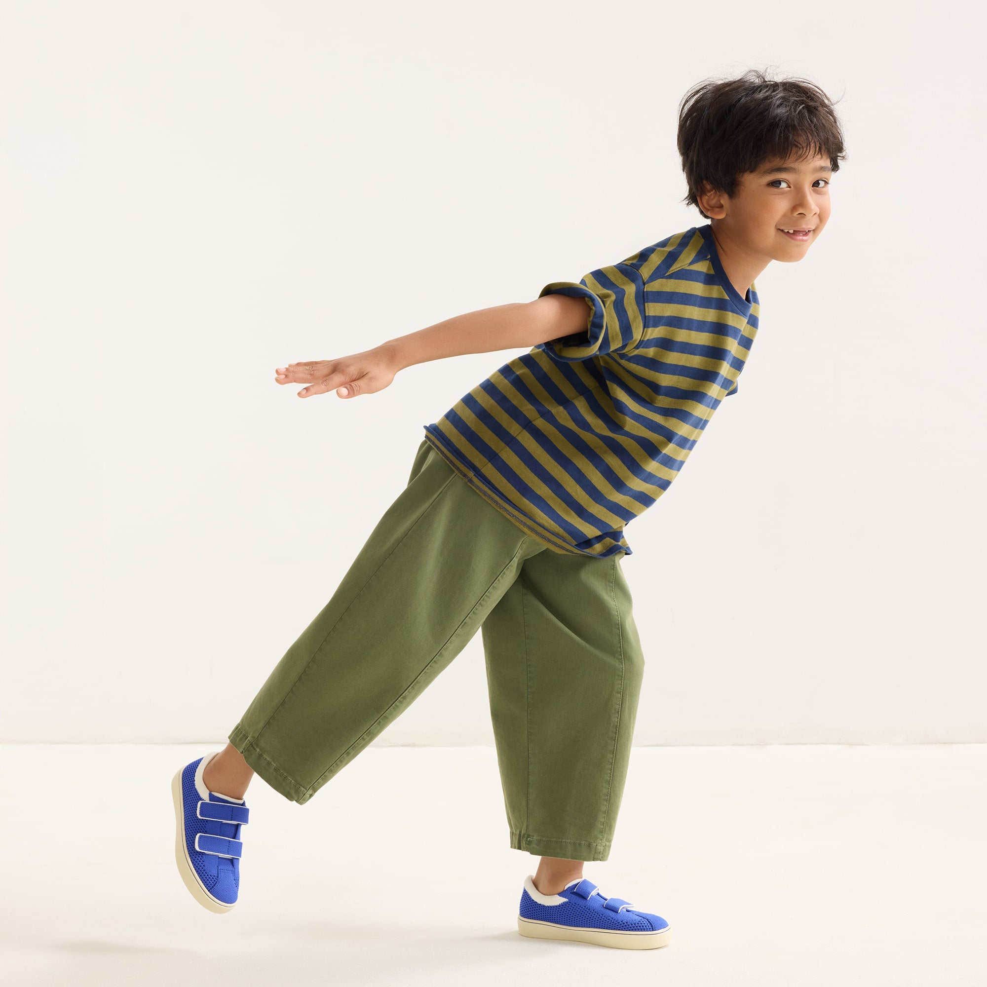 The Kids Strap Sneaker - Buoy Open-Knit - Image 7