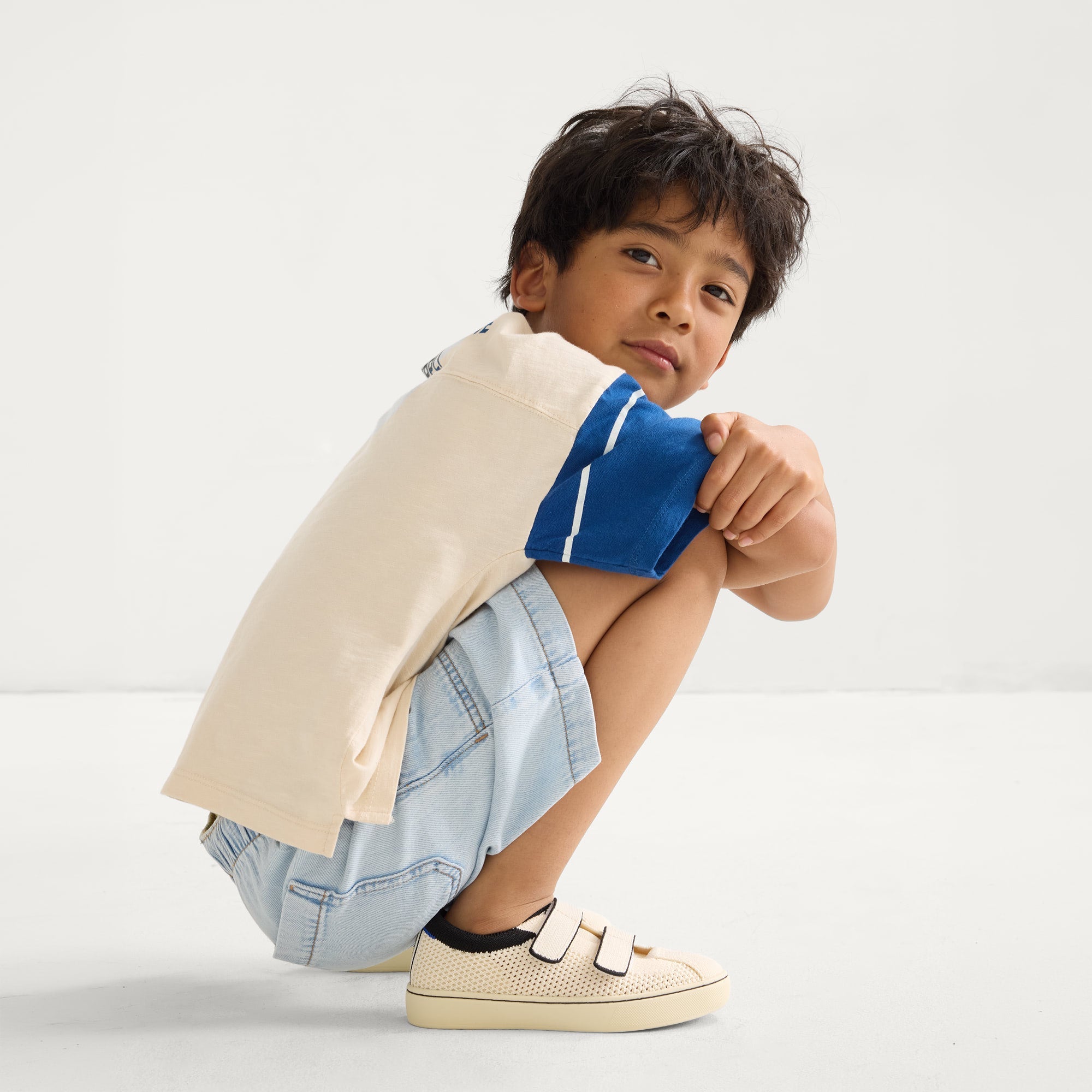 The Kids Strap Sneaker - Chess Open-Knit - Image 7