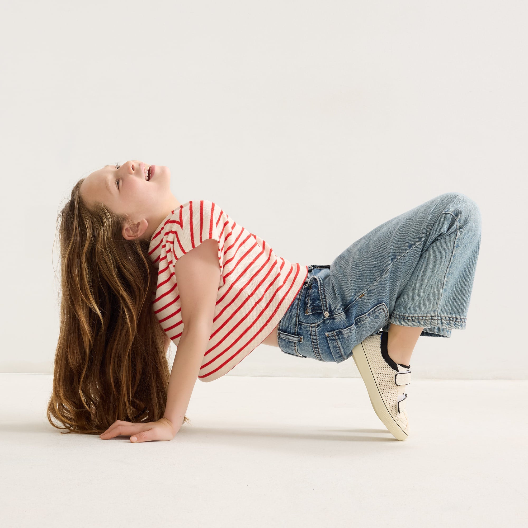 The Kids Strap Sneaker - Chess Open-Knit - Image 8