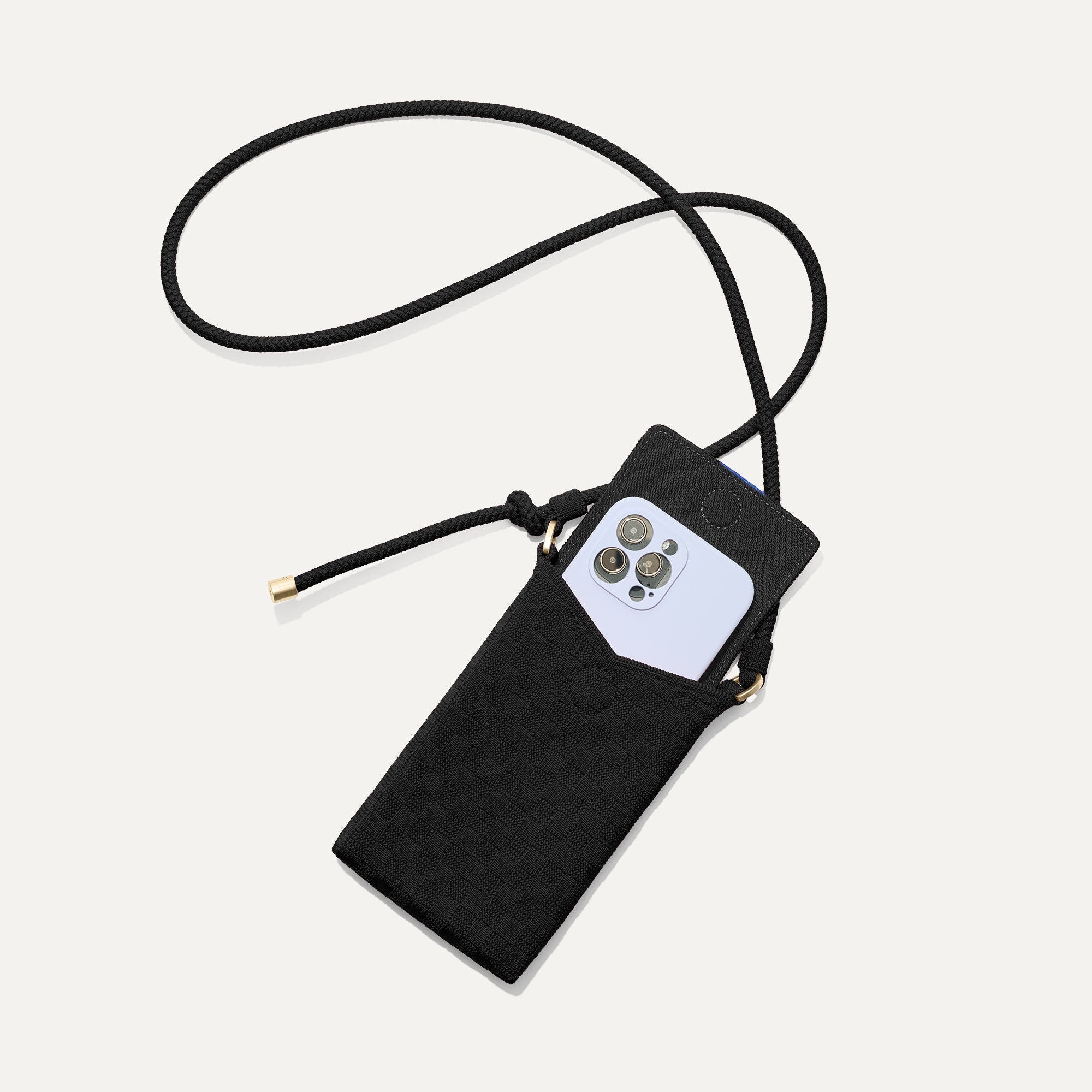 The Phone Crossbody - Black Sand - Image 4