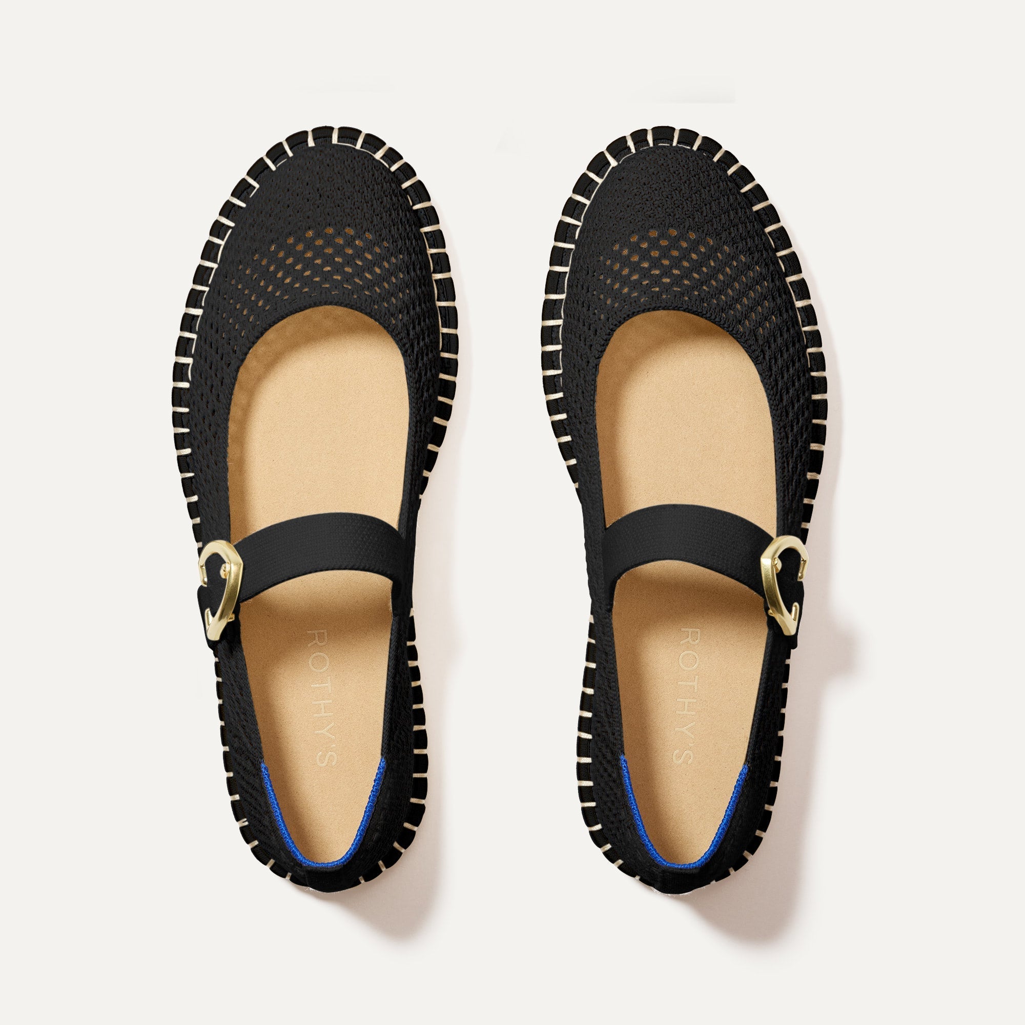 The Espadrille Mary Jane - Black