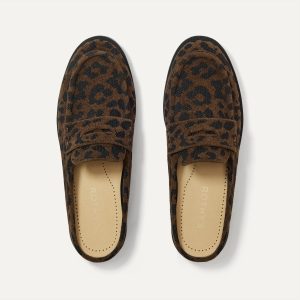 The Penny Loafer Mule - ReVelvet™ Cheetah