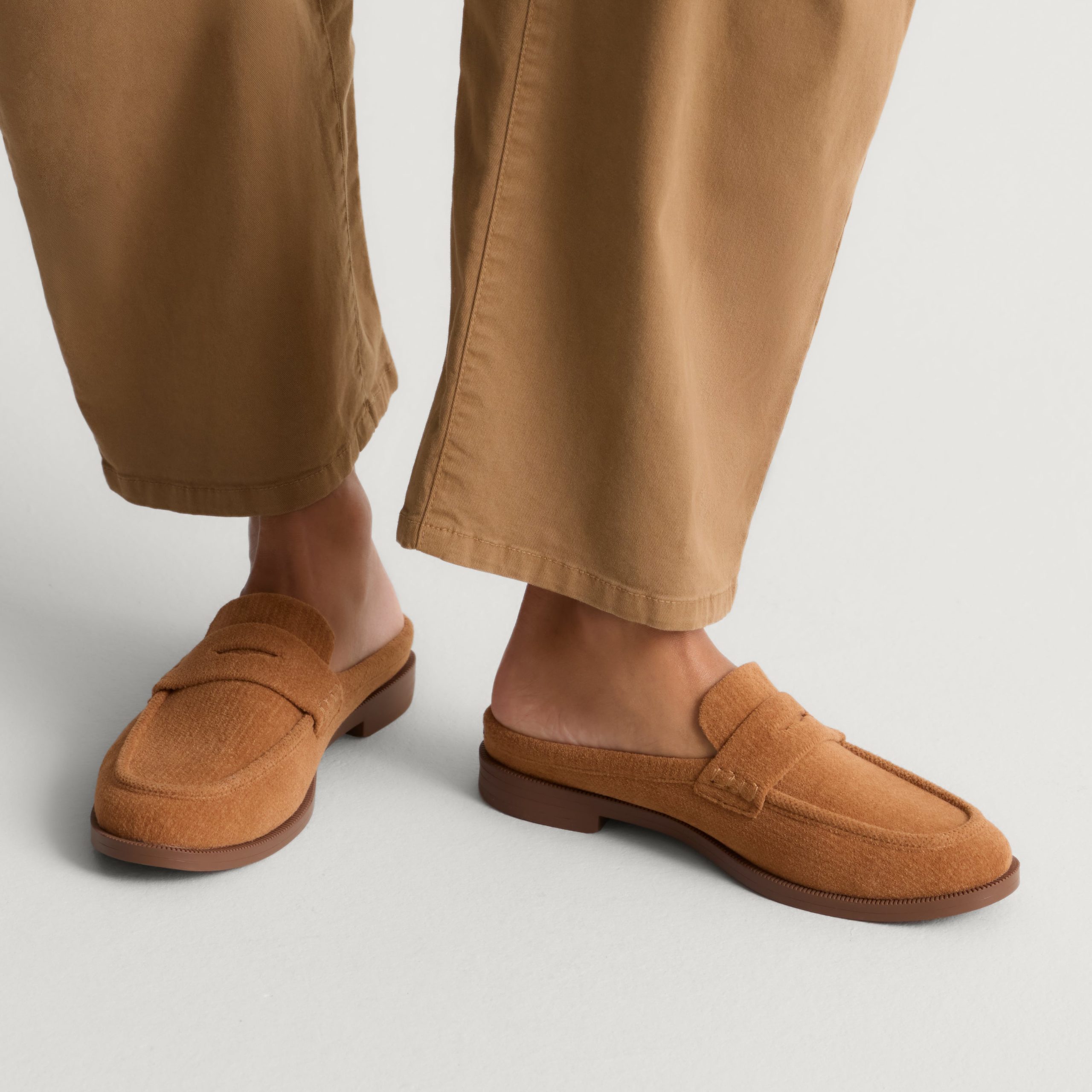 The Penny Loafer Mule - ReVelvet™ Caramel - Image 2