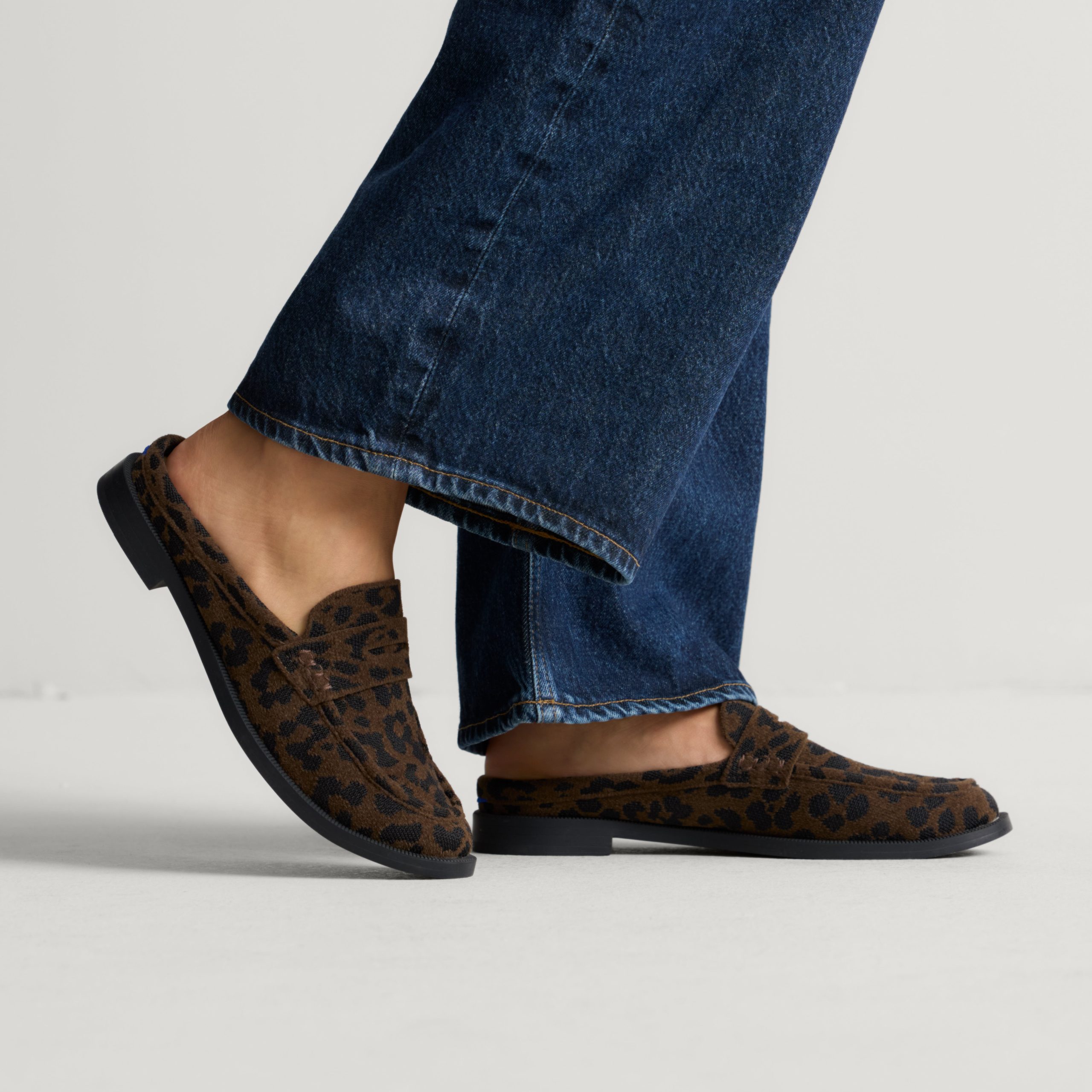 The Penny Loafer Mule - ReVelvet™ Cheetah - Image 2