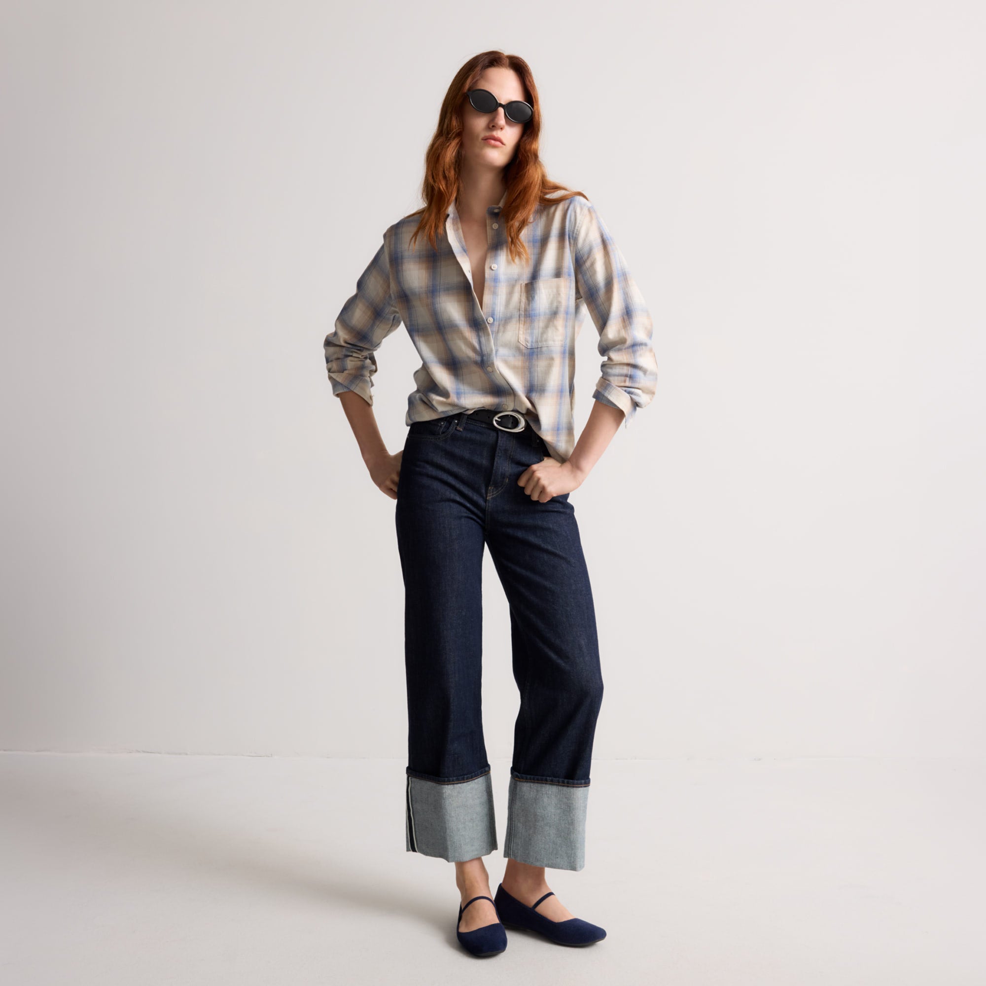 The Max Square Mary Jane - ReVelvet™ Navy - Image 6