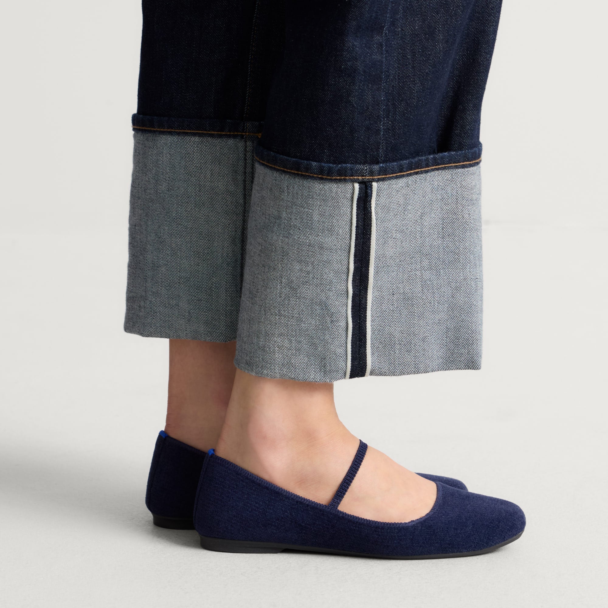The Max Square Mary Jane - ReVelvet™ Navy - Image 2