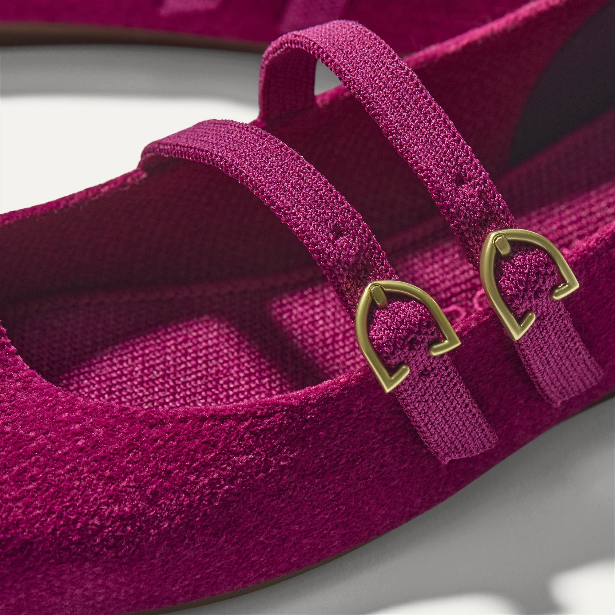 The Double Buckle Mary Jane - ReVelvet™ Mulberry - Image 5