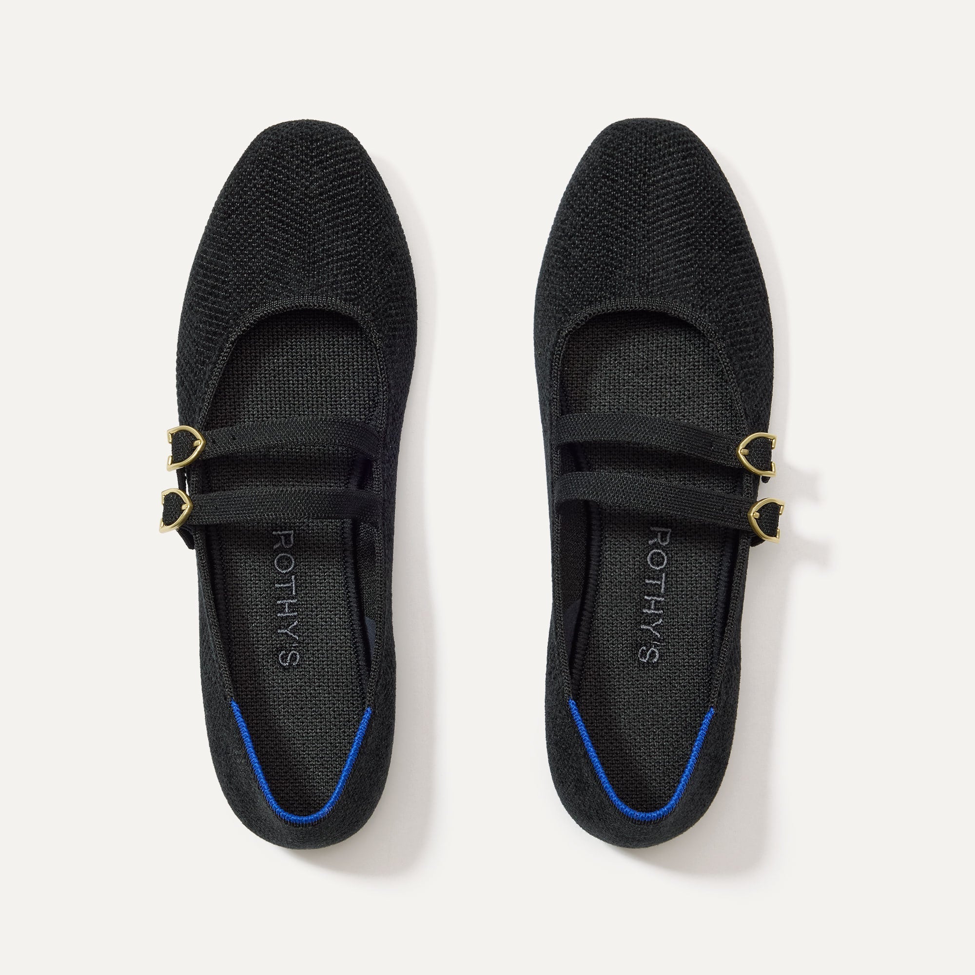 The Double Buckle Mary Jane - ReVelvet™ Black