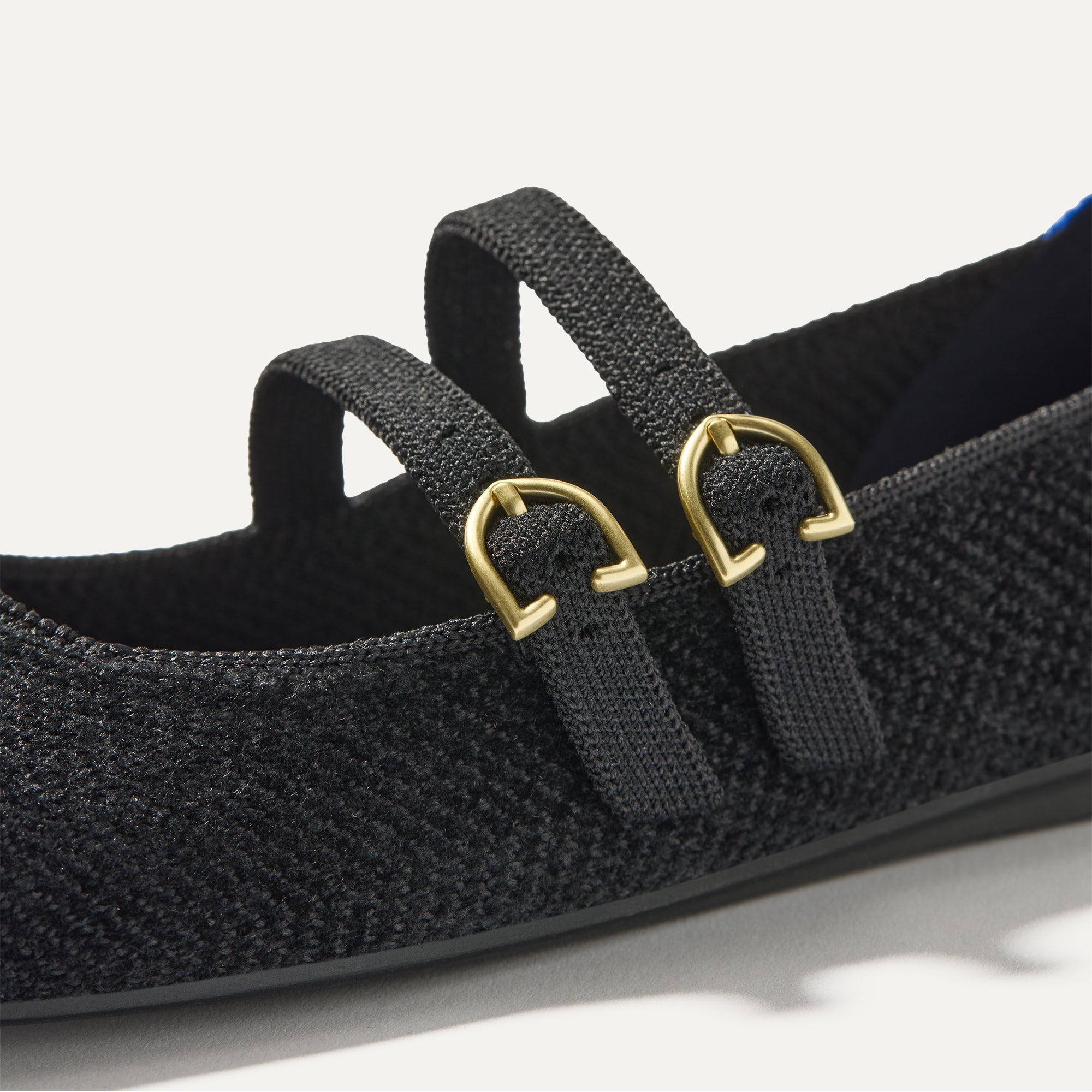 The Double Buckle Mary Jane - ReVelvet™ Black - Image 5