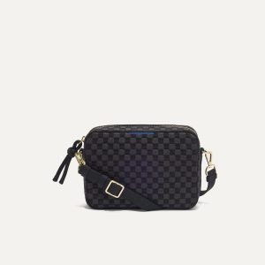 The Crossbody Camera Bag - Black Sand