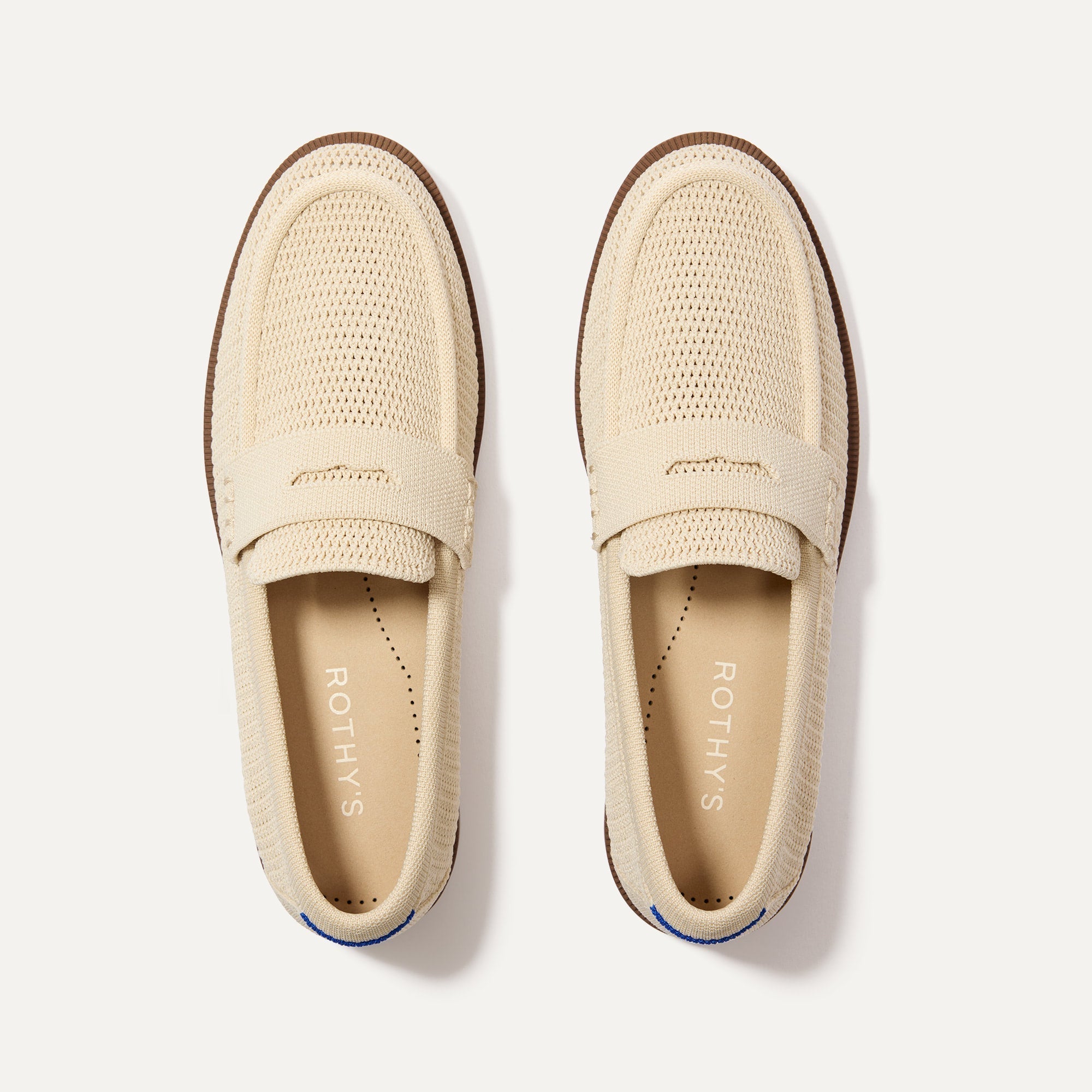 The Penny Loafer - Conch Raffia-Knit