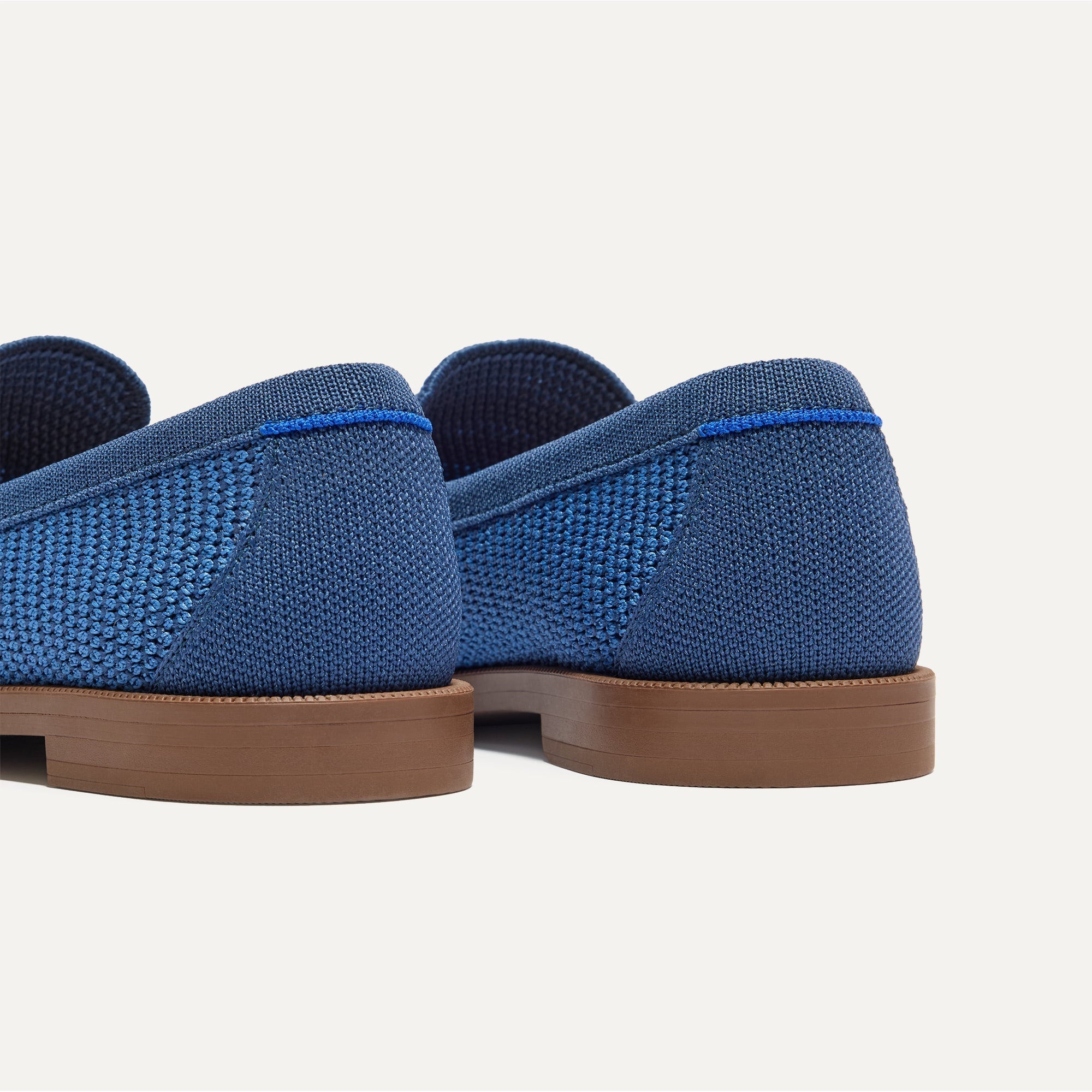 The Penny Loafer - Blue Raffia-Knit - Image 4