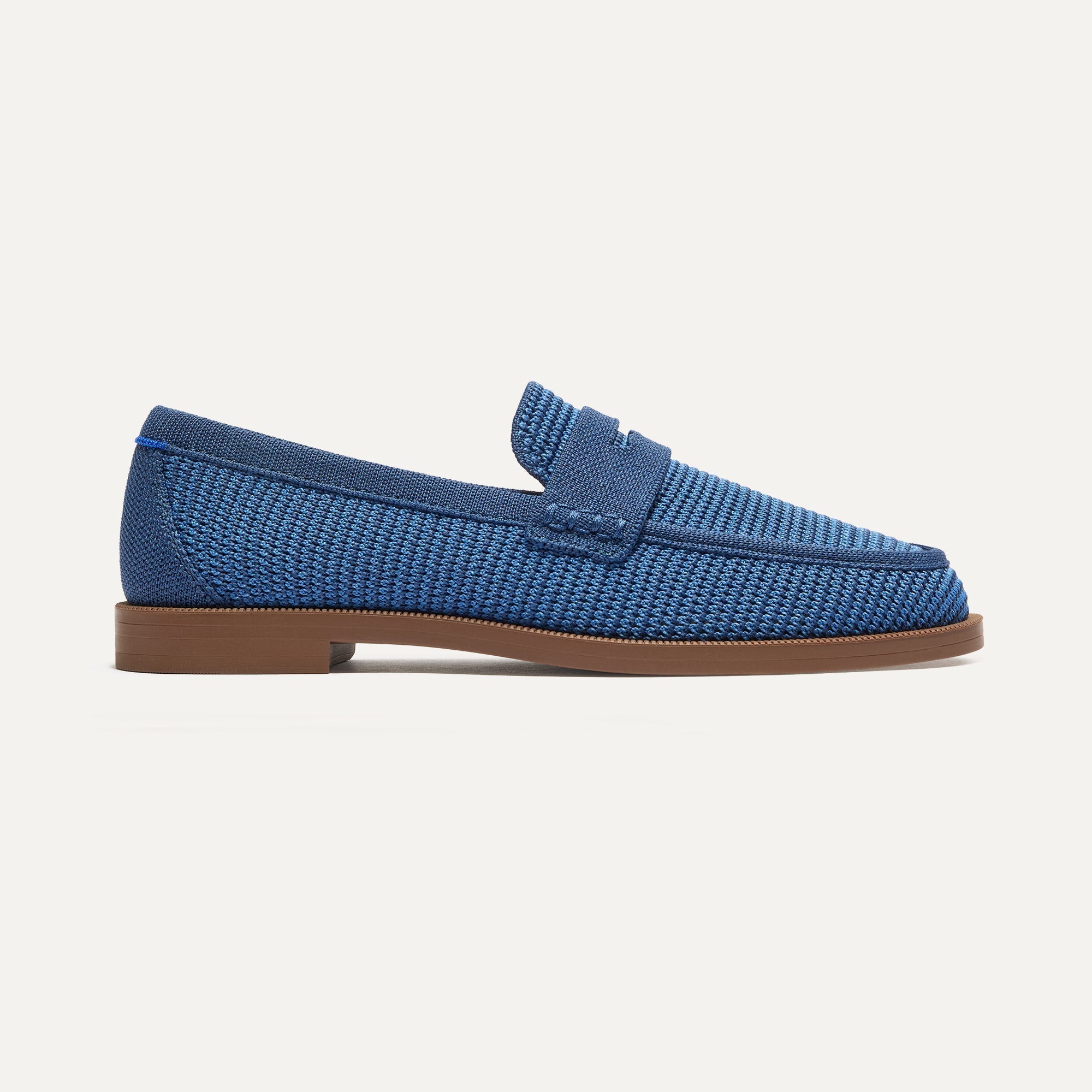 The Penny Loafer - Blue Raffia-Knit - Image 3