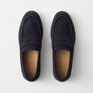The Penny Loafer - ReVelvet™ Black