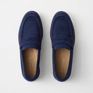 The Penny Loafer - ReVelvet™ Navy