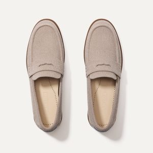 The Penny Loafer - ReVelvet™ Dove