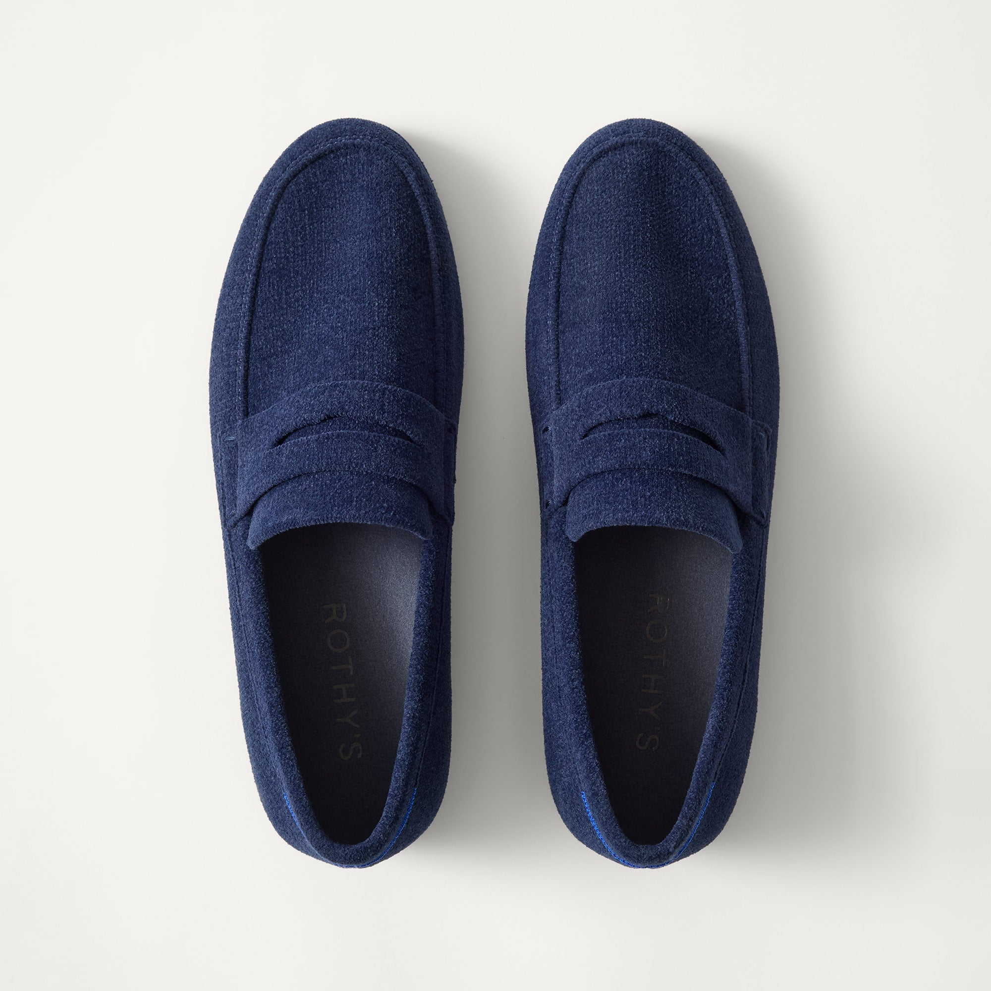 The Ravello Penny Loafer - ReVelvet™ Deep Navy - Image 3