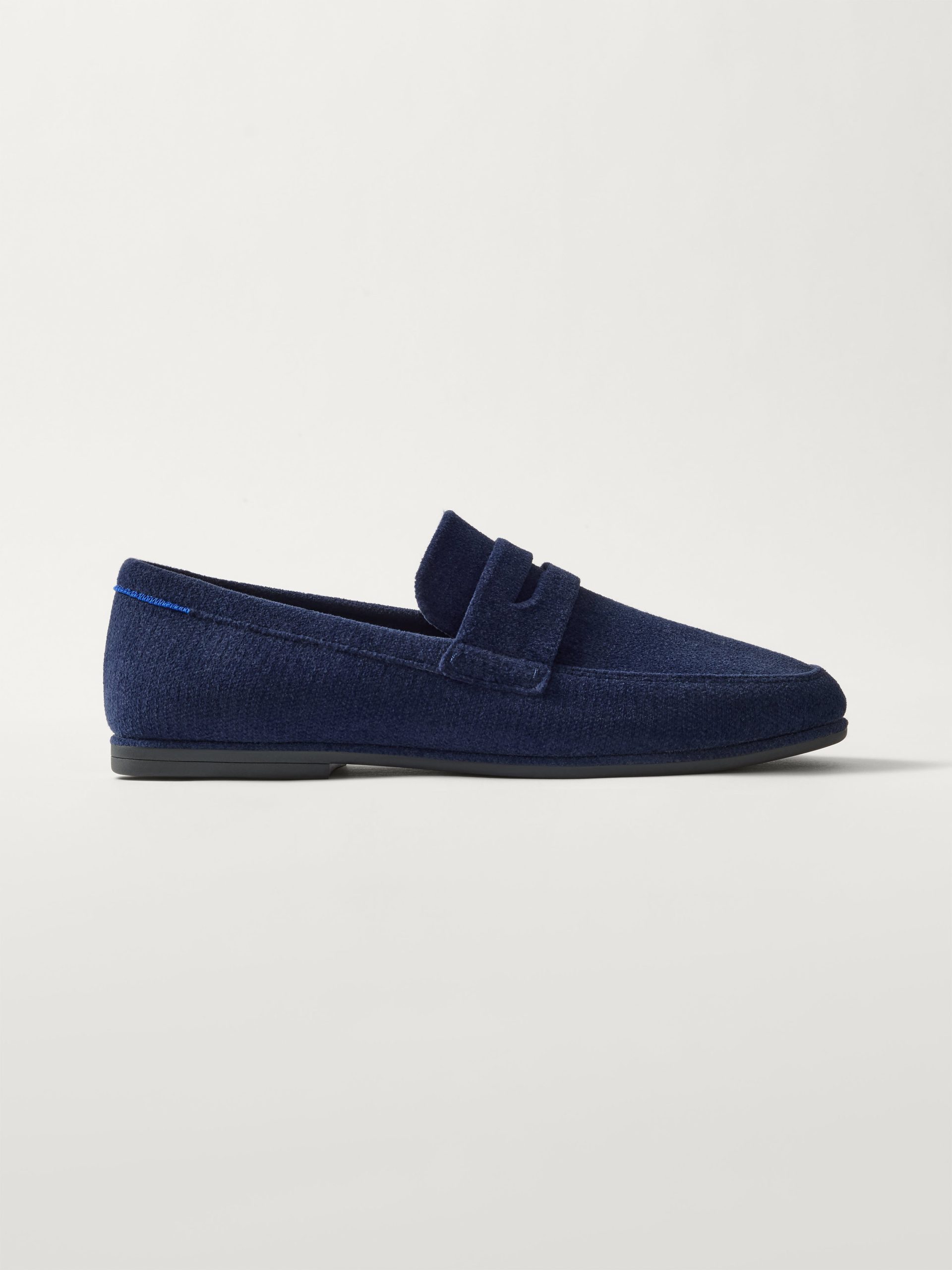 The Ravello Penny Loafer - ReVelvet™ Deep Navy - Image 5