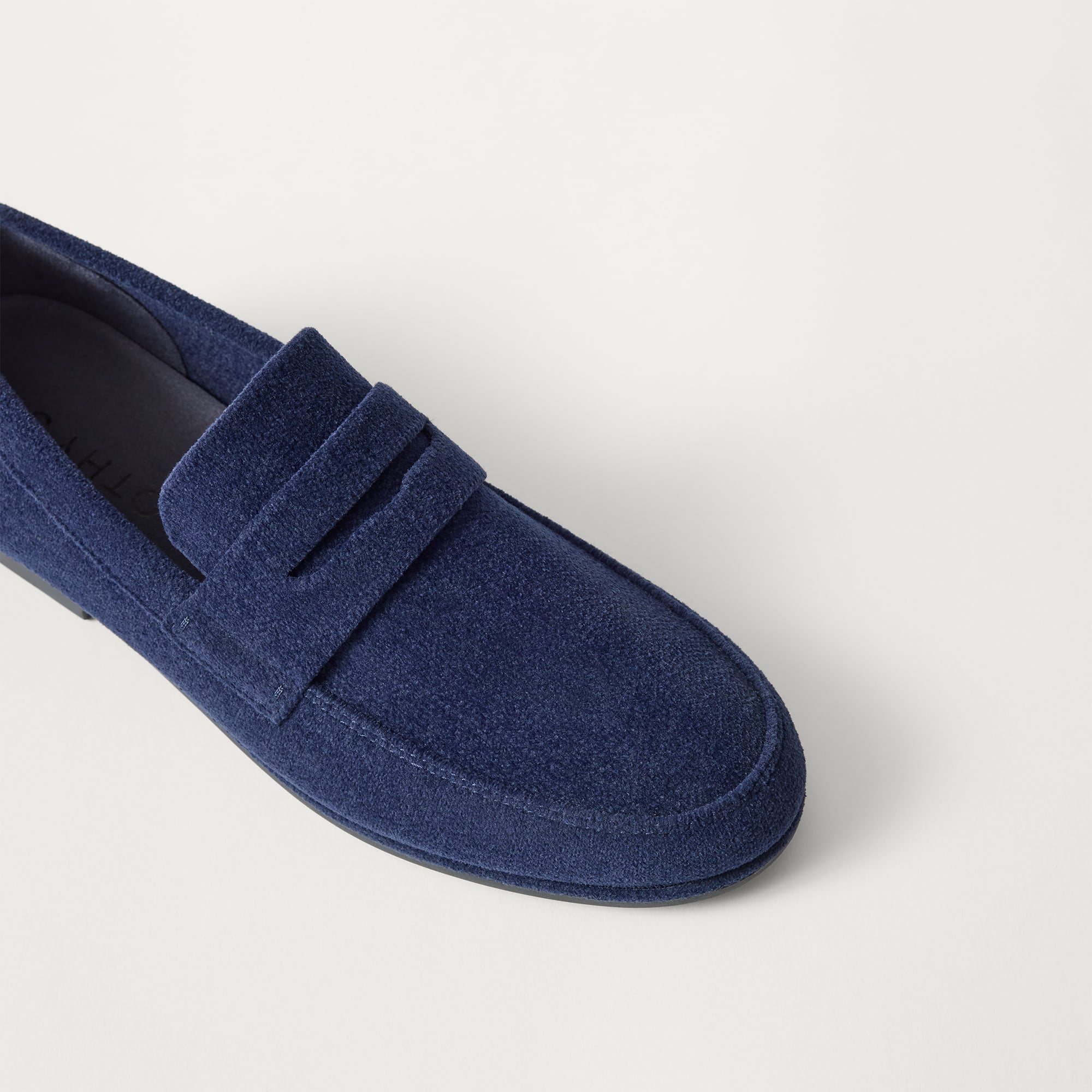 The Ravello Penny Loafer - ReVelvet™ Deep Navy - Image 4