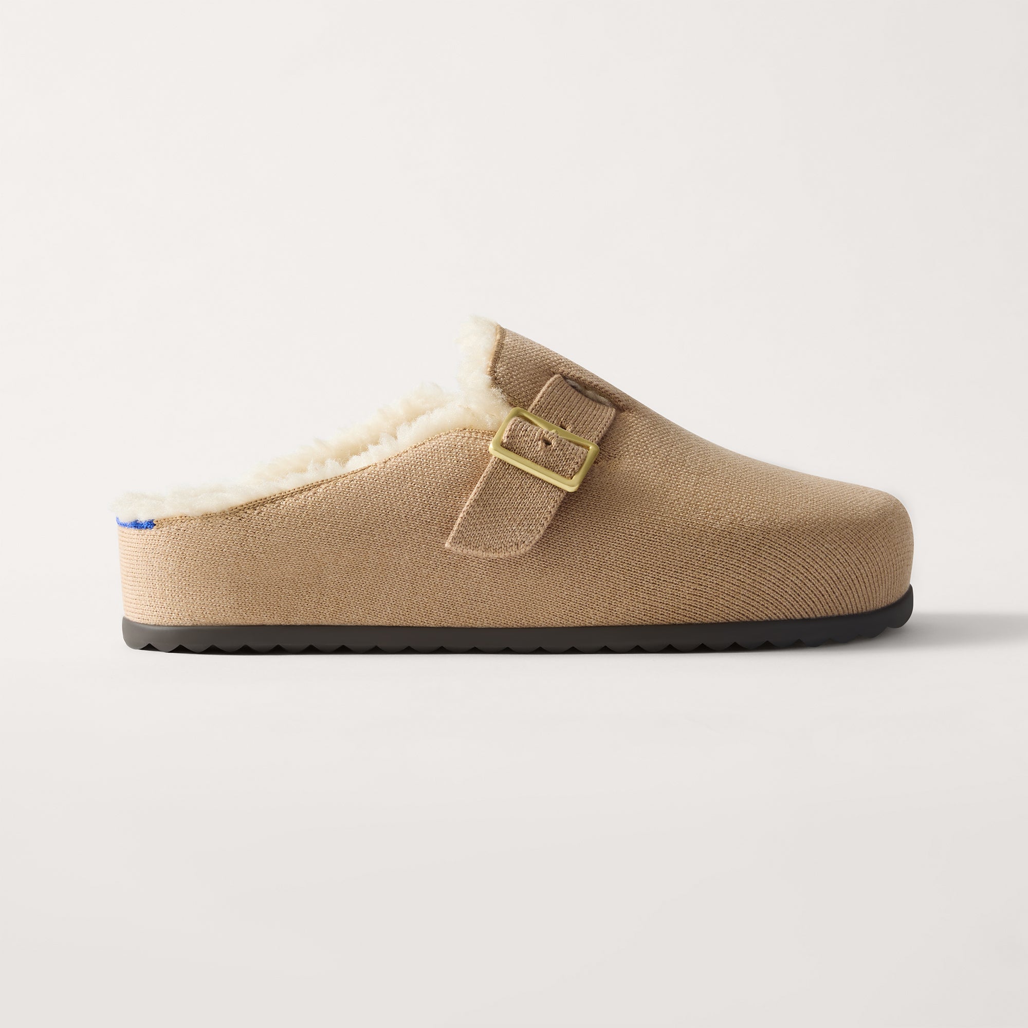 The Teddy Buckle Clog - Honey - Image 3