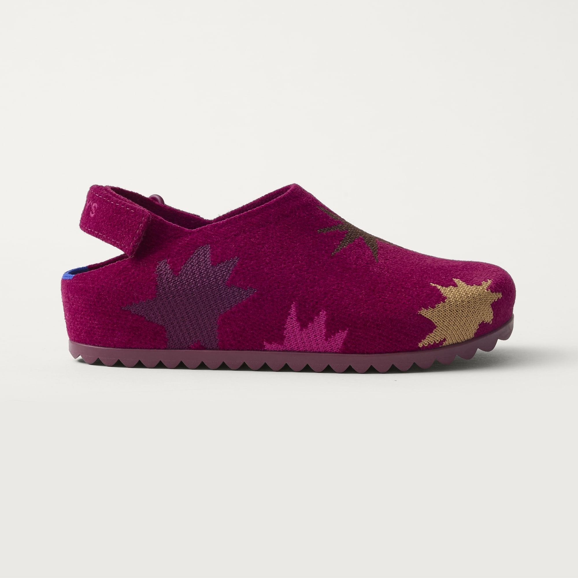 The Kids Clog - ReVelvet™ Fuchsia Burst - Image 3