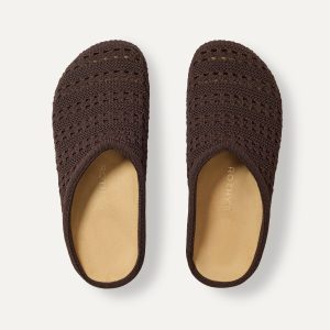 The Casual Clog - Chocolate Crochet