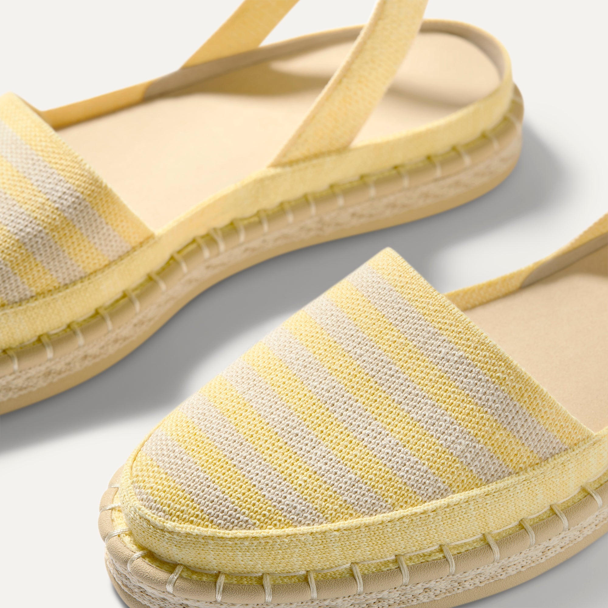 The D'Orsay Espadrille - Sunshine Stripe - Image 5