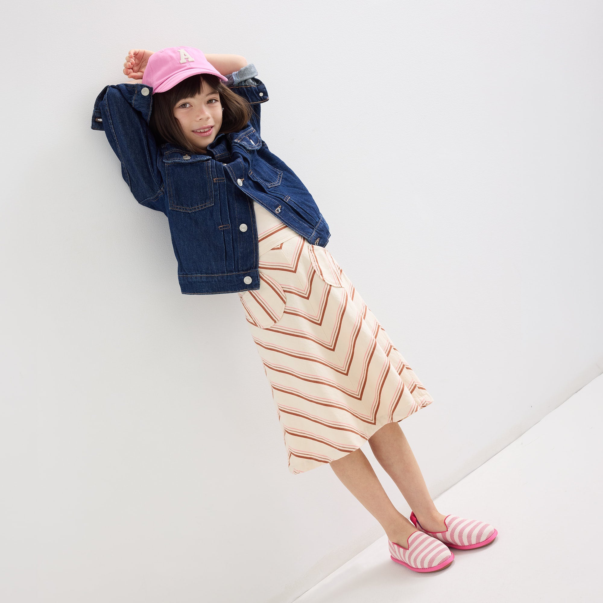 The Mini Loafer (for Kids) - Sorbet Stripe - Image 6