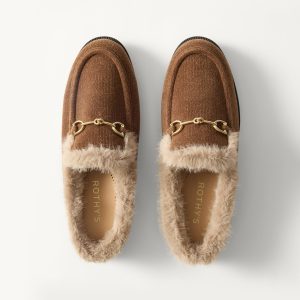 The Après Loafer Mule - ReVelvet™ Cinnamon