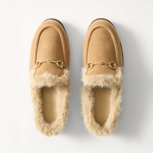 The Après Loafer Mule - ReVelvet™ Pecan
