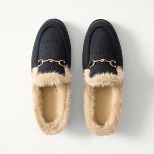 The Après Loafer Mule - ReVelvet™ Black