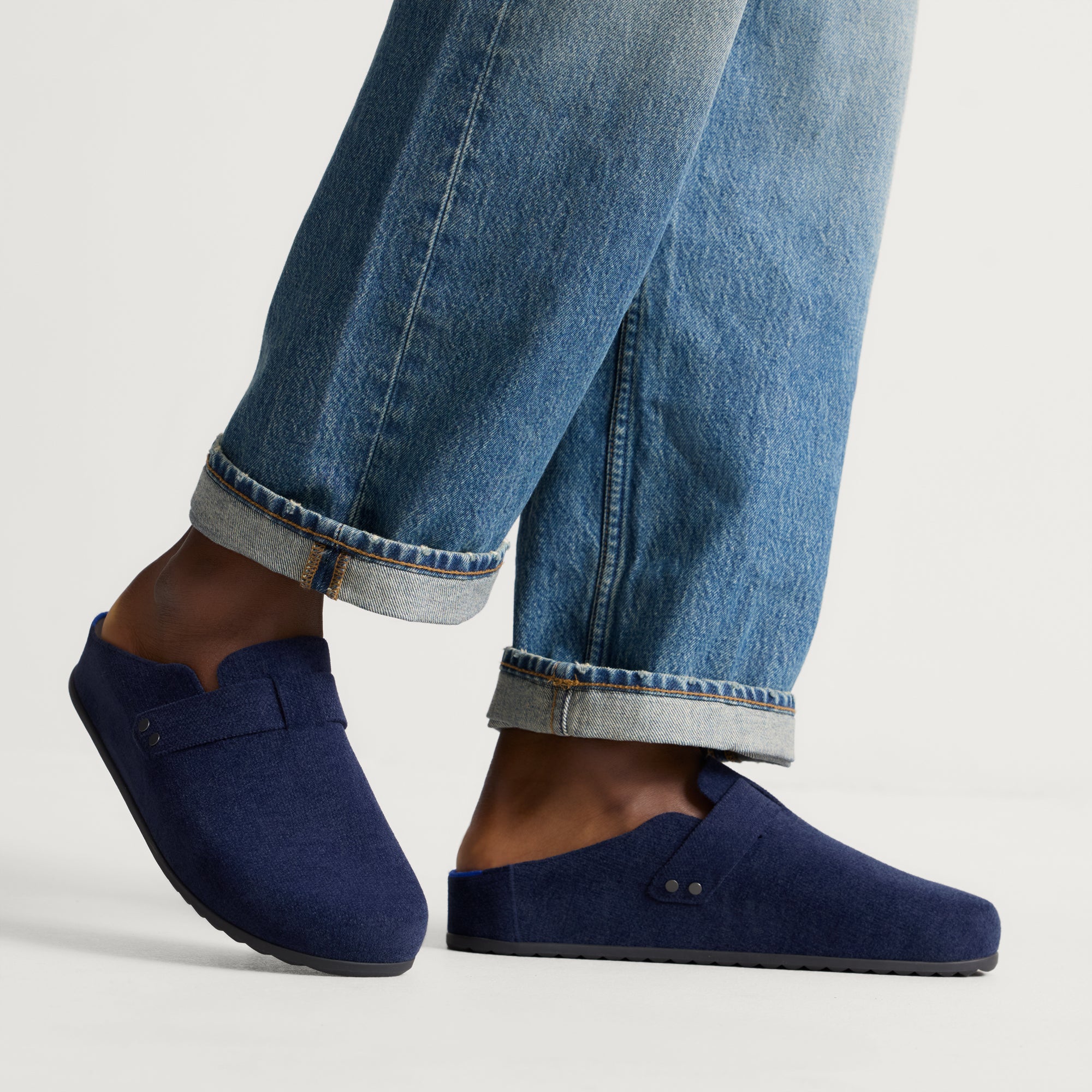 The Men's Clog - ReVelvet™ Deep Navy - Image 3