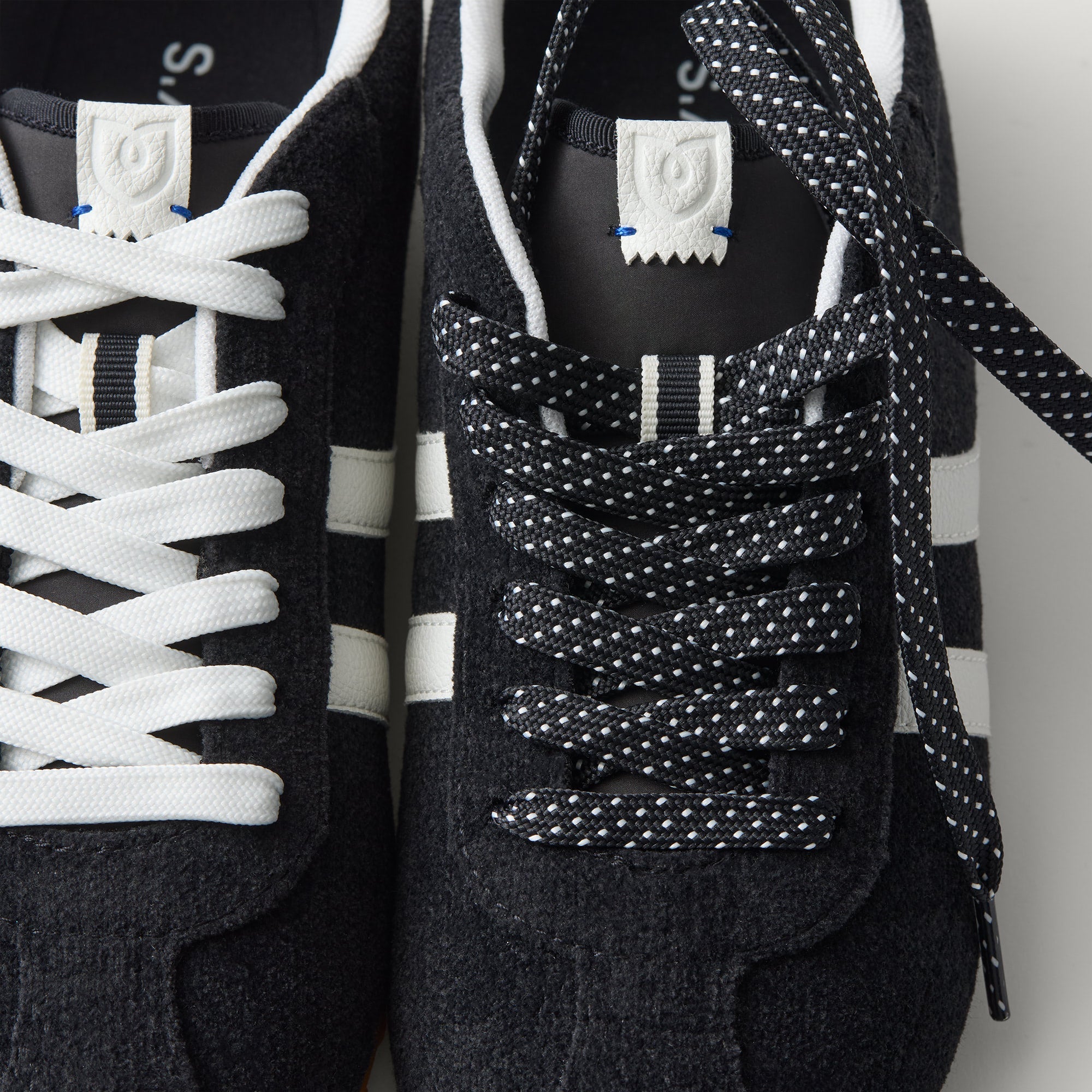 The Ivy Sneaker - ReVelvet™ Black - Image 4