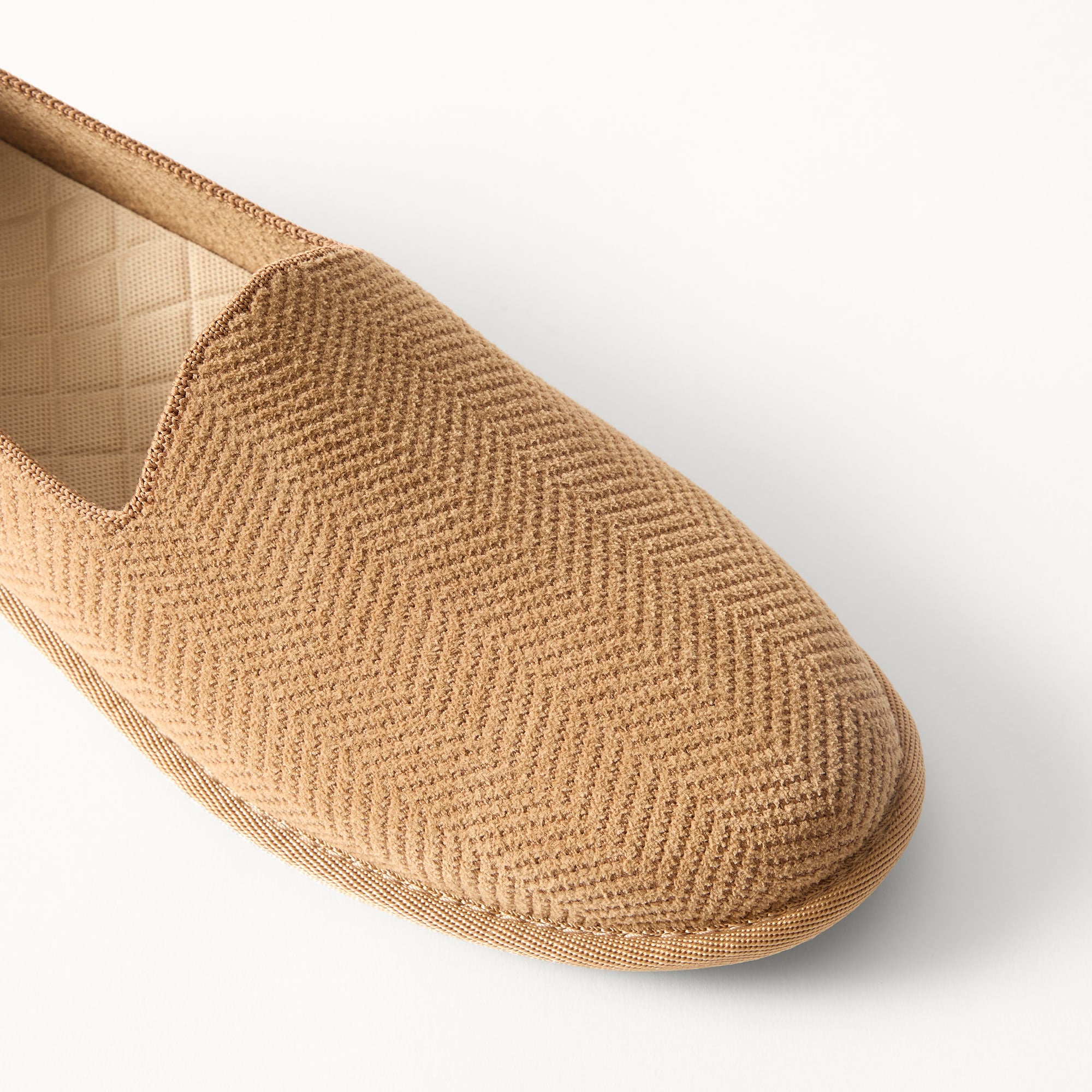 The Men's Cruiser Loafer - ReVelvet™ Pecan Herringbone - Image 4