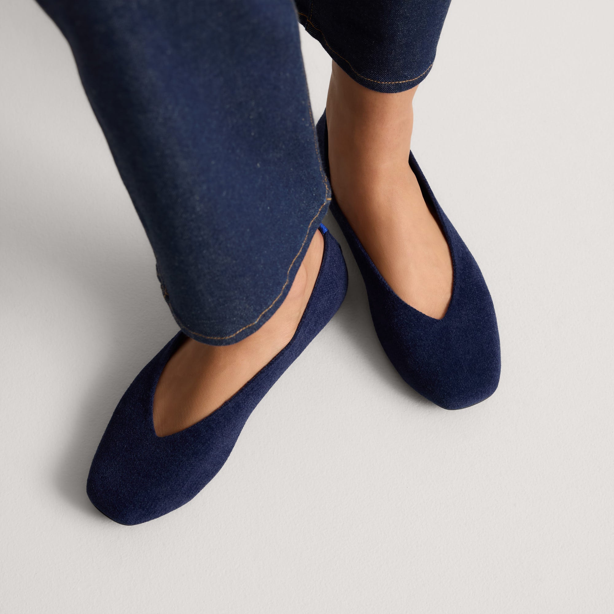 The Max Square Ballerina - ReVelvet™ Navy - Image 2