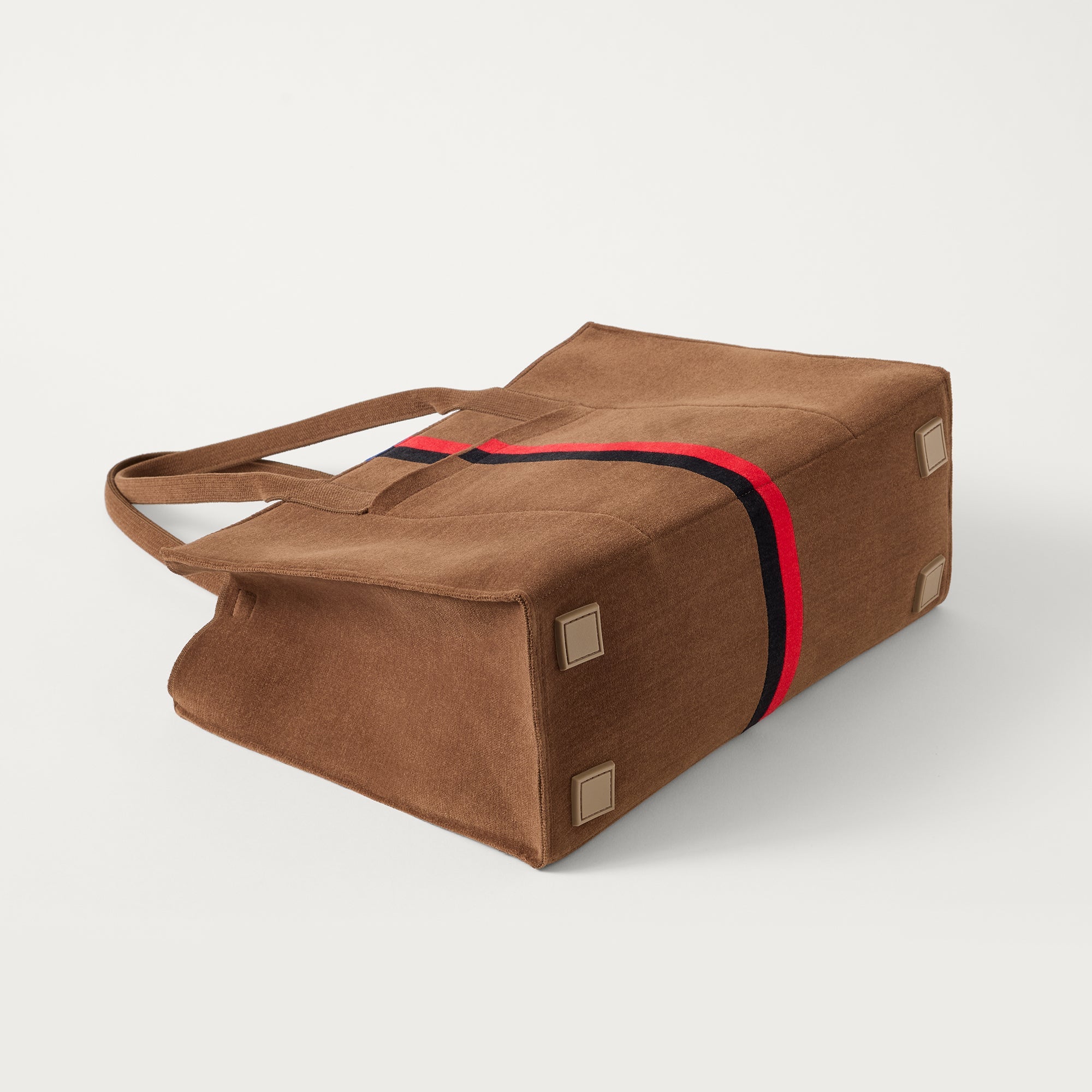 The Classic Tote - ReVelvetâ„¢ Cinnamon Stripe - Image 8
