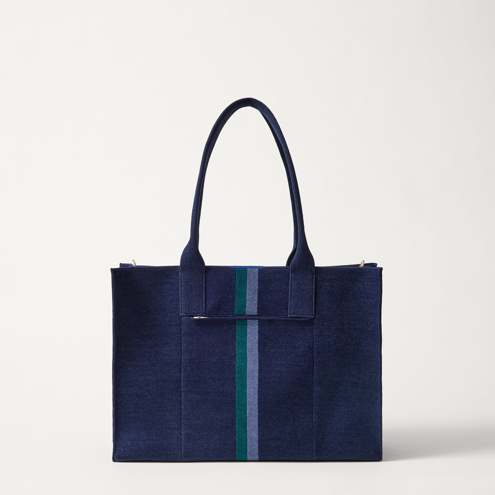 The Classic Tote - ReVelvetâ„¢ Peacock
