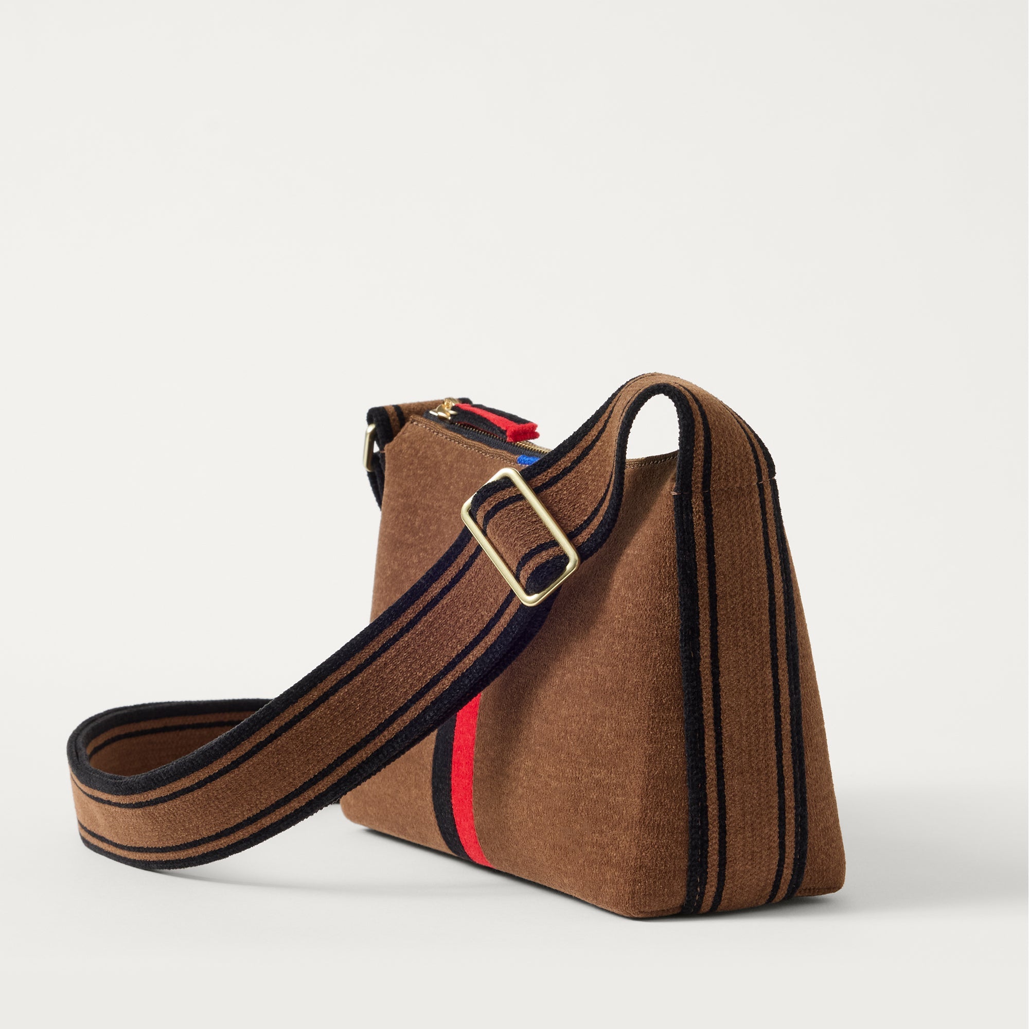 The Casual Crossbody - ReVelvetâ„¢ Cinnamon Stripe - Image 5