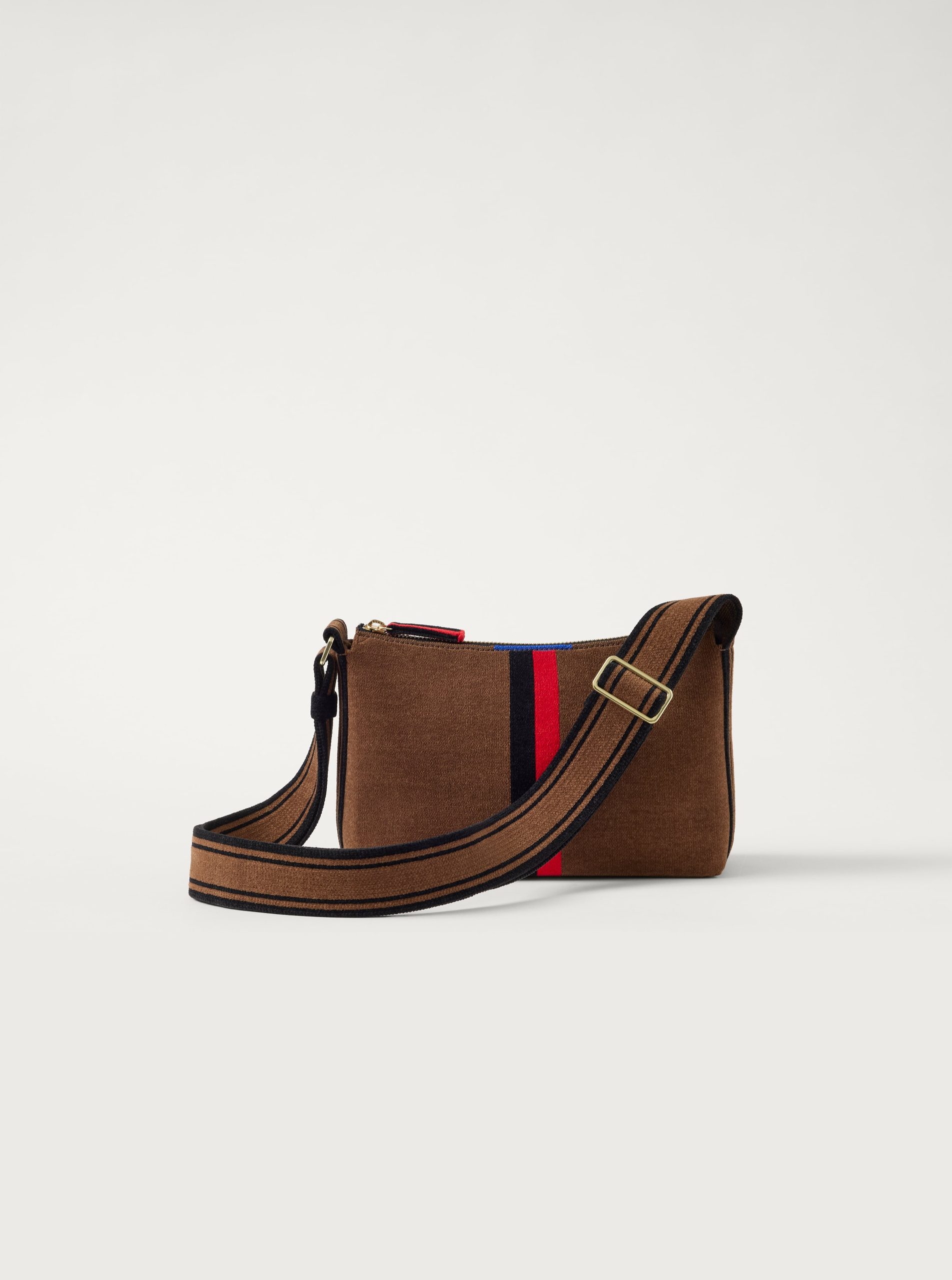 The Casual Crossbody - ReVelvetâ„¢ Cinnamon Stripe - Image 2