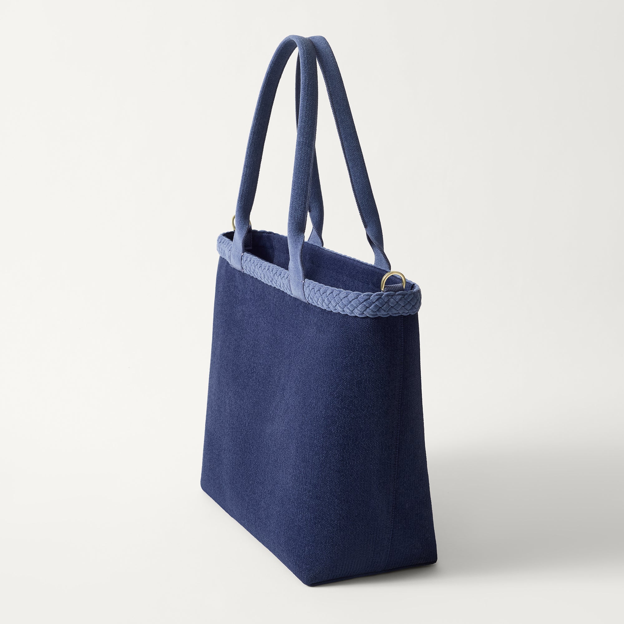 The Lightweight Zip Tote - ReVelvetâ„¢ Deep Navy - Image 4