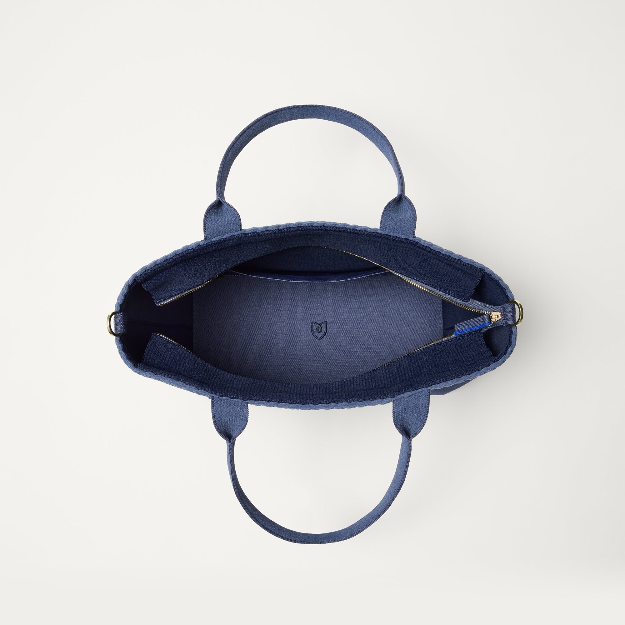 The Lightweight Zip Tote - ReVelvetâ„¢ Deep Navy - Image 5