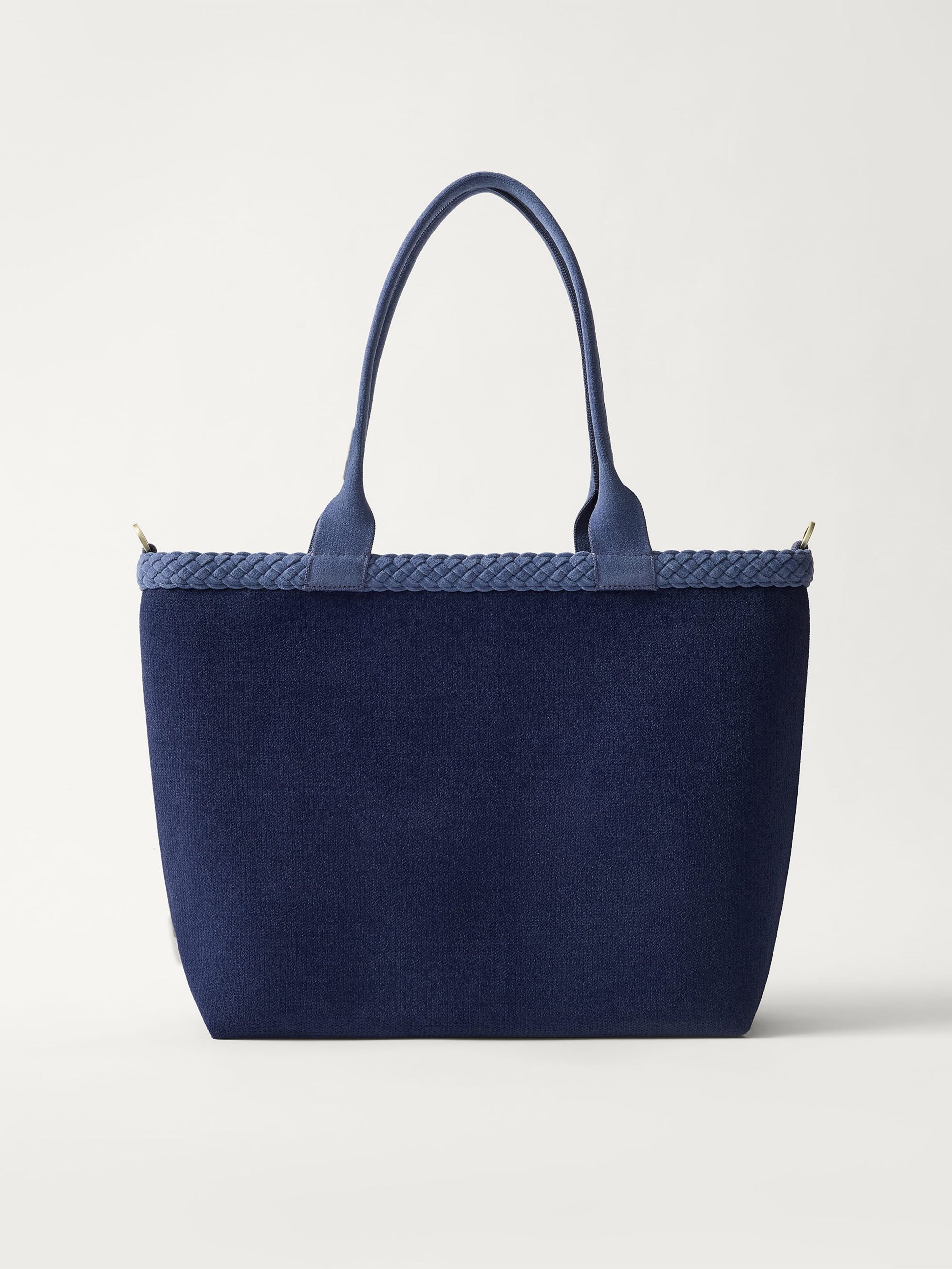 The Lightweight Zip Tote - ReVelvetâ„¢ Deep Navy - Image 7