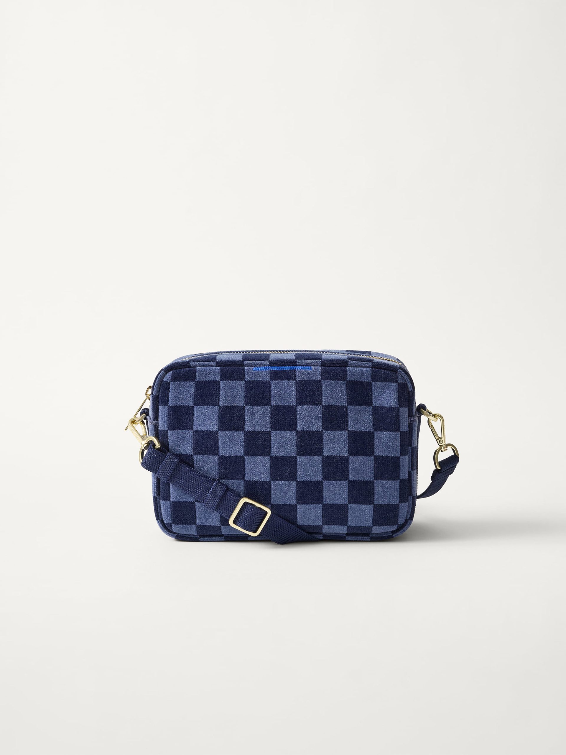 The Crossbody Camera Bag - ReVelvetâ„¢ Blue Ink - Image 2