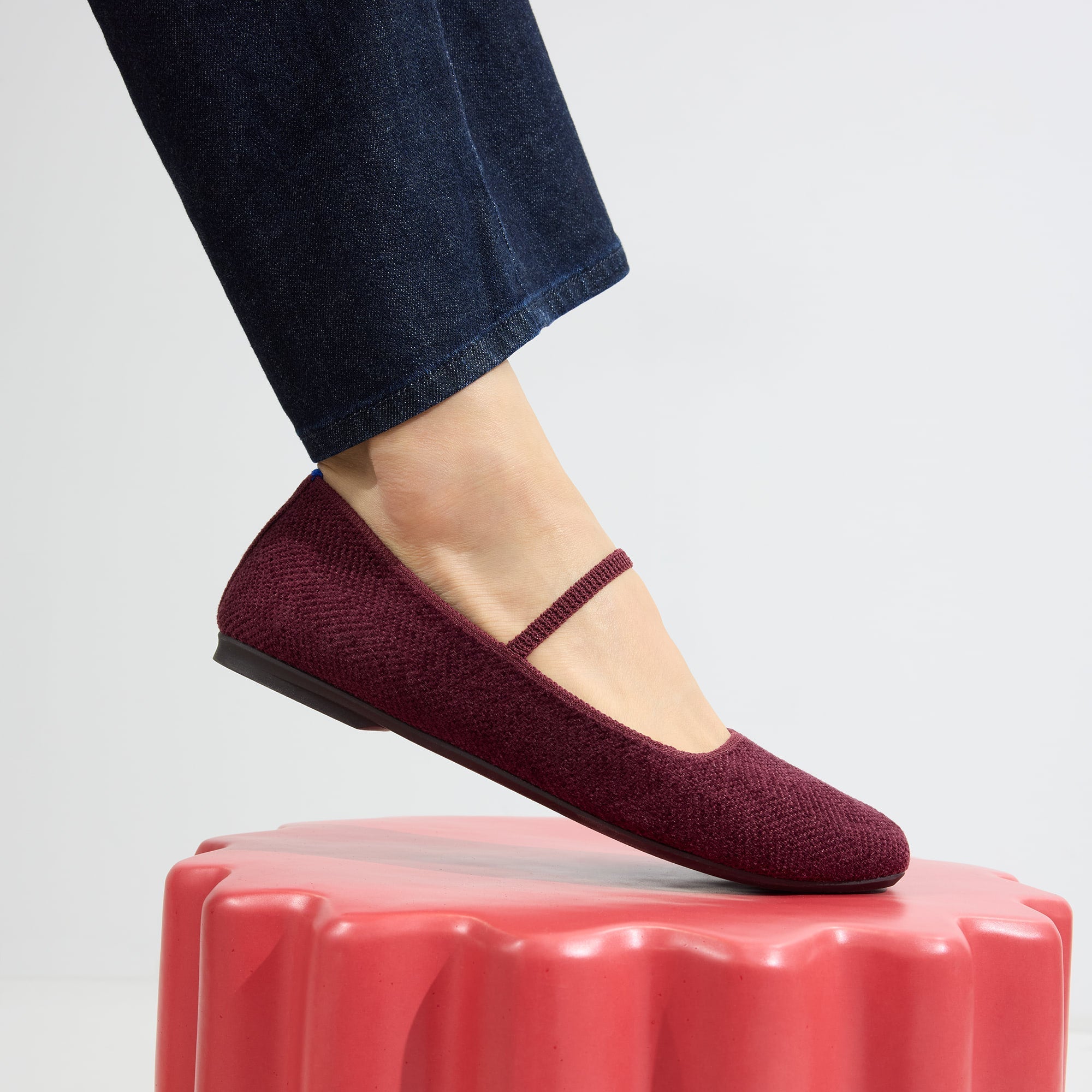 The Max Square Mary Jane - ReVelvet™ Syrah - Image 2